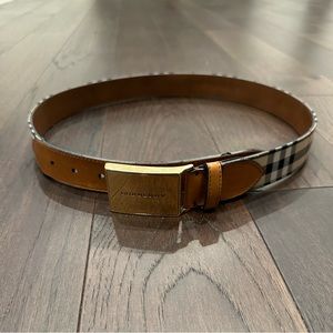 Men’s Burberry belt - size 90